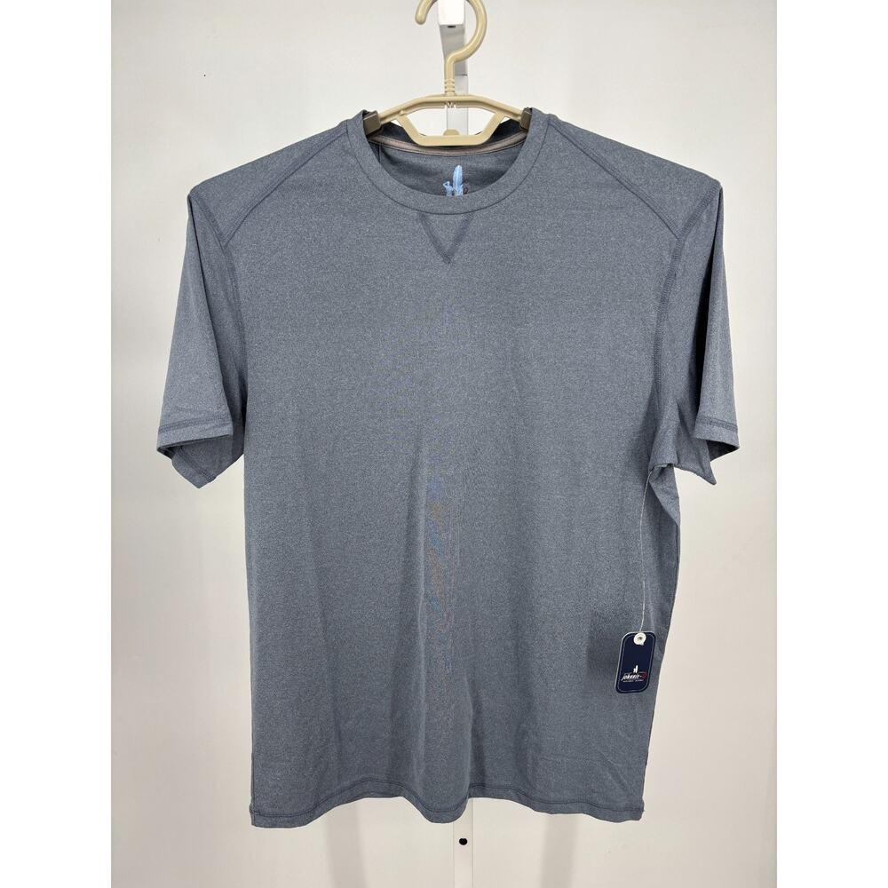 Johnnie-O Runner Featherweight PREP-FORMANCE T-Shirt Mens S Wake Gray NWT